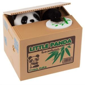 Money Bank Panda Coin piggy bank funny panda